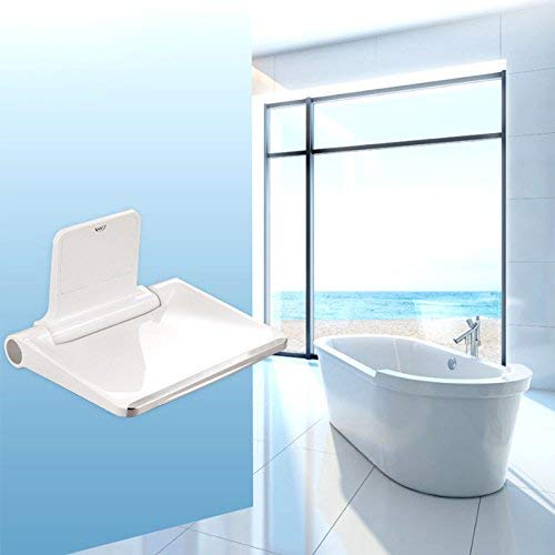 Siège de douche mural pliable pour limiter le risque de chute des aînés