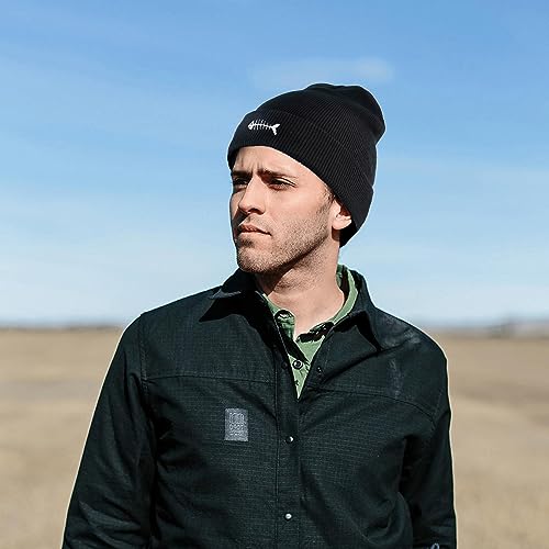 Image of Cool Graphic Beanie for Men and Women - Black