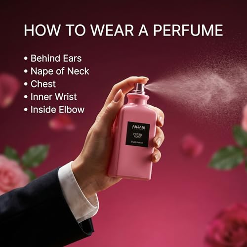 Image of Eau De Parfum For Women 85ml | Fresh Rose Perfume - Inspired by T. Ford Rose Prick | Long Lasting | Fresh, Patchouli & Earthy | Premium Fragrance