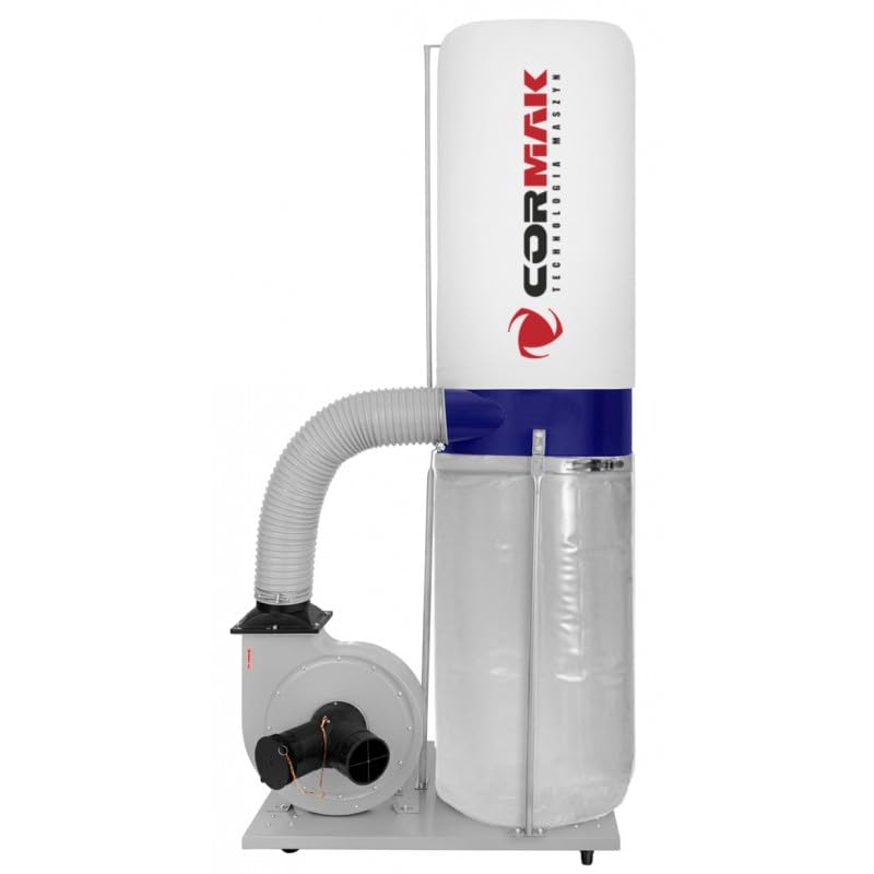 CORMAK Système d'aspiration FM300 Aspiration de copeaux 2350 m3/h Système d'aspiration Aspirateur Aspirateur 150 L