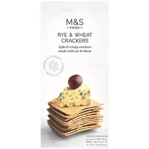 Marks and Spencer Rye & Wheat Crackers 150g