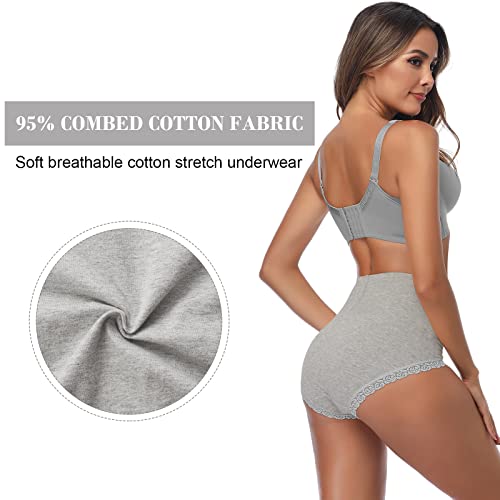 Annyison High Waisted Underwear For Women, Cotton Panties Soft Breathable Briefs C Section Recovery Panties My Order Underpants Women's Lingerie Gifts #TOP3
