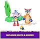 Dora Abenteuer Pack AFFE Boots und Fuchs Swiper - Mini-Spielset mit 2 Figuren (ca. 9 cm) und einem Accessoire mit Funktion, für fantasievolles Spielen, für Kinder ab 3 Jahren