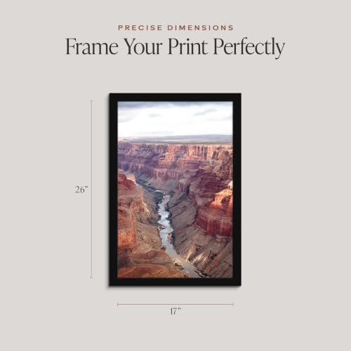 Image of Americanflat 17x26 Poster Frame - Engineered Wood - Black