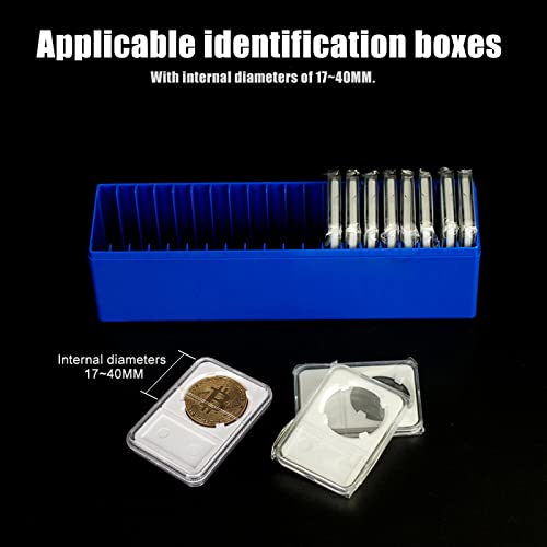 Caja de almacenamiento para monedas azul ZEZEFUFU miniatura 6