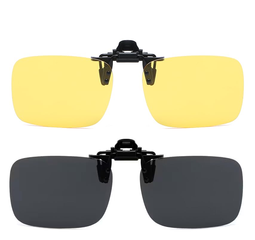 Musivon Sonnenbrillen Aufsatz für Brillenträger - Herren...