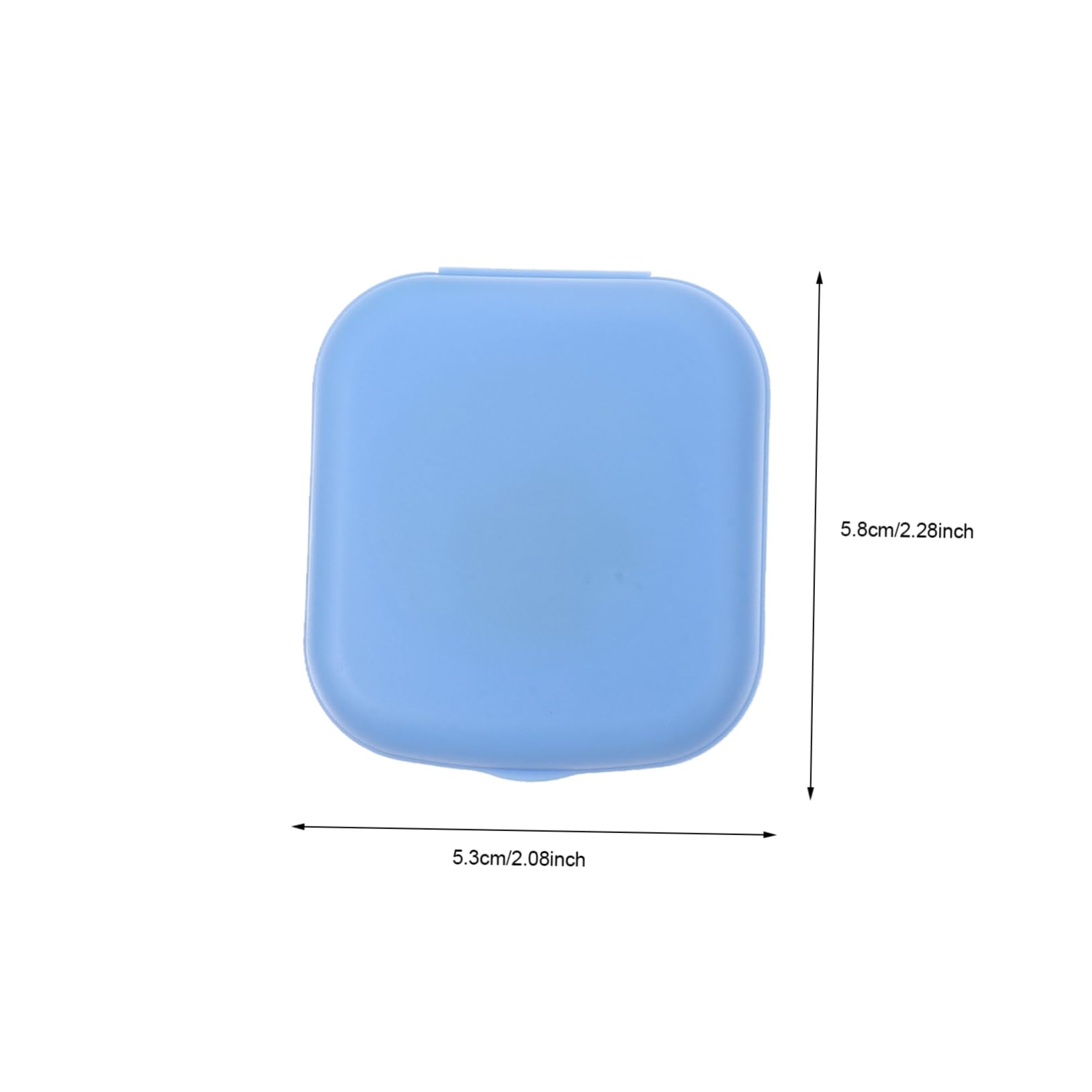 FRCOLOR 15 Sätze Kontaktlinsenbehälter Lenses case Kontaktlinsenbox Behälter für Kontaktlinsen Augenfall Koffer Kontaktlinsenlösung in Reisegröße Halter für kosmetische Linsen pp