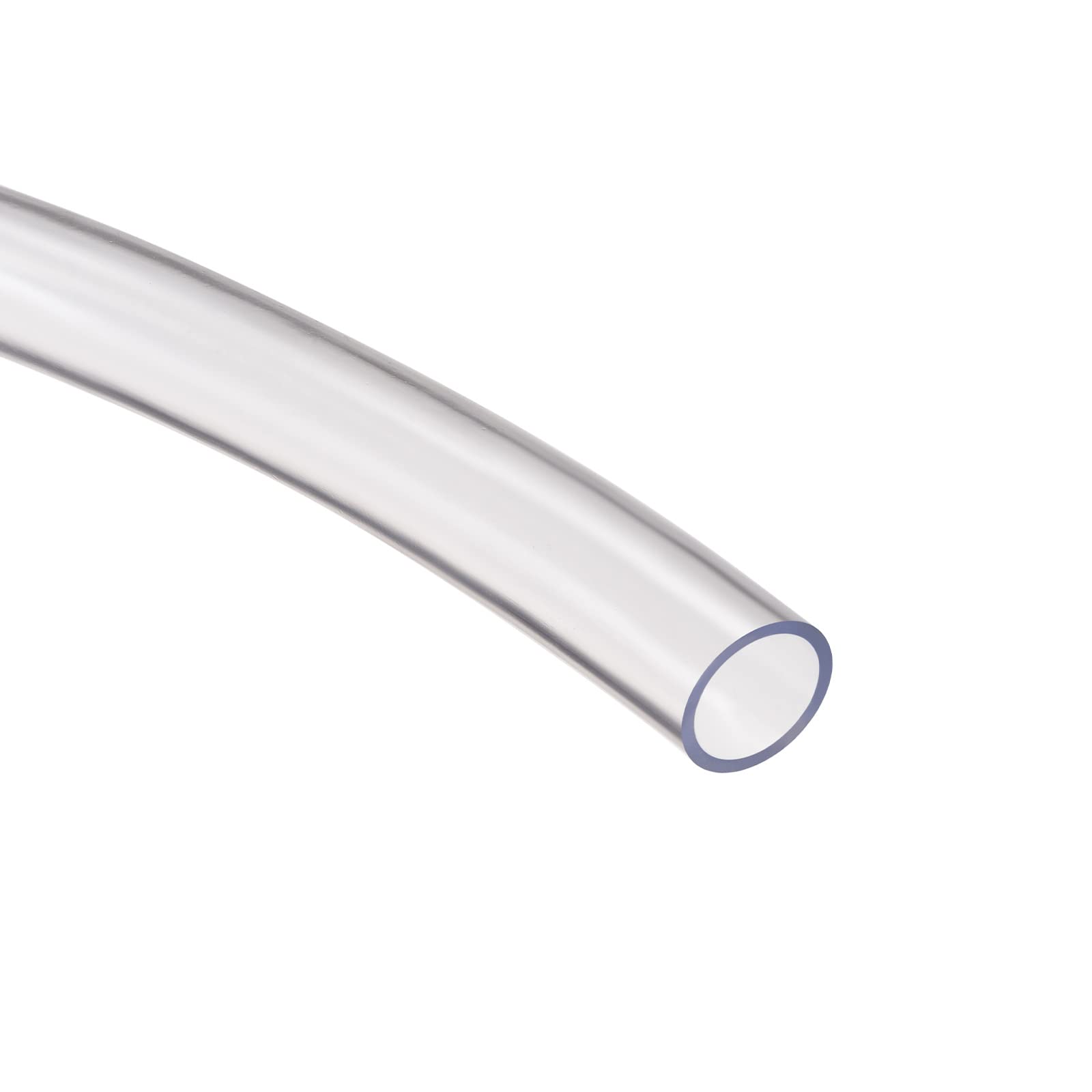 QUARKZMAN 16mm X 20mm 3 Pies Transparente Vinilo Tubo X 1uds