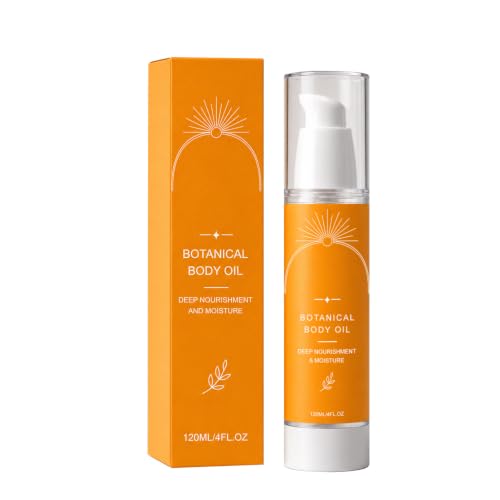 Evora Botanical Body Oil Evora Body Oil with Wakame Algae Passionflower Seed Oils & Brazil Nut Fast Absorbing Moisturizing Non-Greasy Lightweight Firming Massage Oil for Smoother 4 fl oz