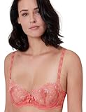 Simone Perele - Taza para mujer, color blanco - Rojo - 70 C (Talla del fabricante: 32C)