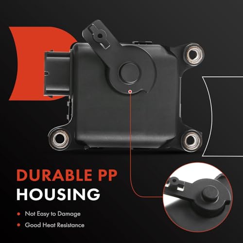 A-Premium HVAC Heater Blend Door Actuator, Compatible with Volkswagen Jetta 1999-2006, Golf 2000-2007, Beetle 1998-2001 & Audi A3, TT Quattro, Main, Temperature Actuator, Replace# 1J1-907-511-C by A-premium - Image 2