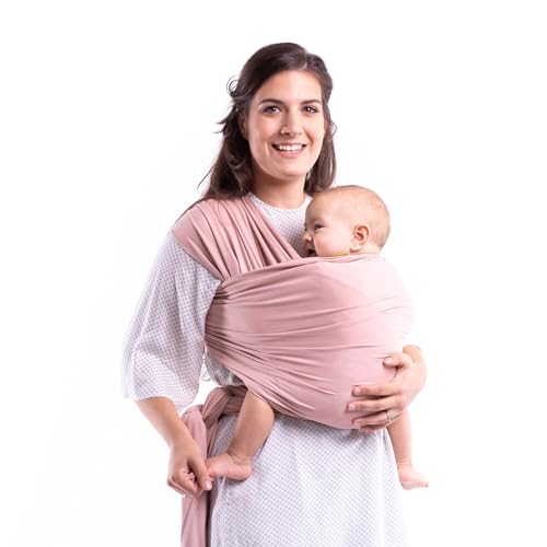 Boba Wrap Baby Carrier, Serenity Bloom - Original Stretchy Infant Sling, Perfect for Newborn Babies and Children up to 35 lbs