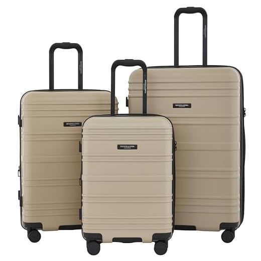 Scotch & Soda 3-Piece Expandable Luggage Set