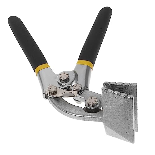 Holibanna Manual Metal Bender Tool Straight Jaw for Sheet Metal for Bending and Flattening Tight Spaces Built Lock for Easy Storage