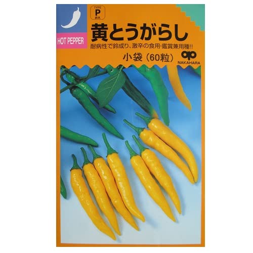 Amazon | 黄とうがらし 中原採種場のとうがらし種です | 野菜