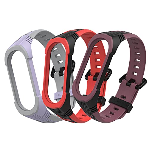 BDIG 3 Pezzi Cinturino per Mi Band 6 Mi Band 5