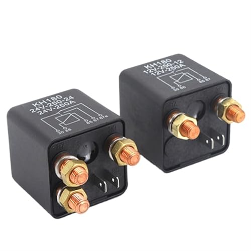 Relais de voiture 12V 250A contre les pannes de batterie : commutateur de démarreur continu