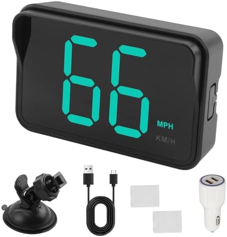 GPS Digital Speedometer for Car MPH, HUD Speed Meter with LED Large Font