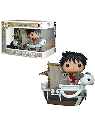 Funko Pop One Piece Luffy with Going Merry 111 Fall Convention Limited Edition 2022 Exclusive