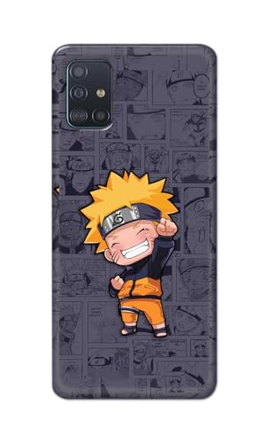 Image of PRINTFIDAA Printed Hard Back Cover Case for Samsung Galaxy A51 | Samsung Galaxy A51 5G Back Cover (Famous Anime Cartoon Character) -112