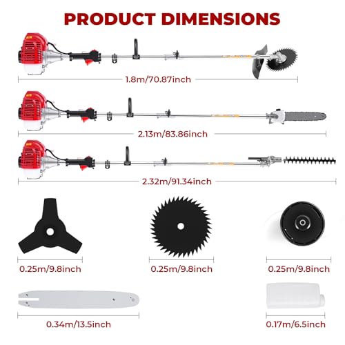 58CC 6-in-1 Multi-Function Gas Tool