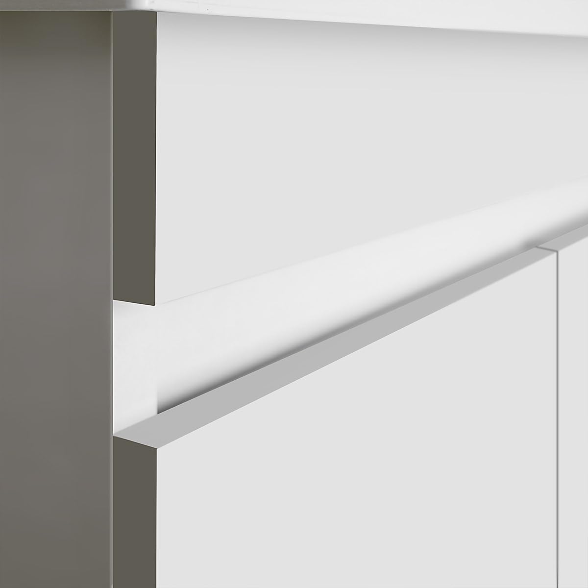 Ceramica Tuscia ZARA Mobile Lavatoio Lavanderia con Vasca in Resina PP (45x50)