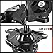 A-Premium 3PCS Engine Motor Mount and Transmission Mount Set Compatible with Honda Civic 2003 2004 2005 L4 1.3L, Replace# 50821-S6M-013, 50821S6M013