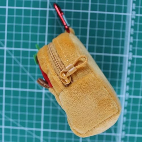 Funny Capybara Coin Purse Keychain Cartoon Animal Headphone Bag Change Purse Mini Plush Wallet Bag Pendant Keyring for Kids Adults4