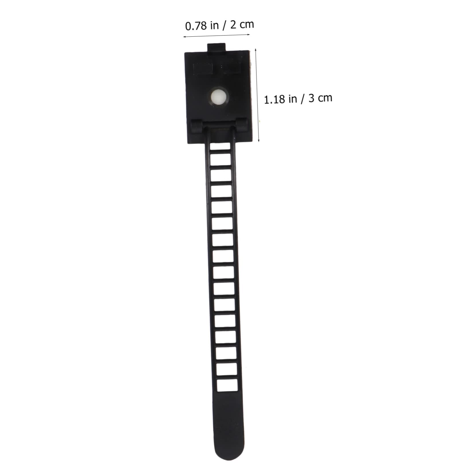 TEHAUX 3 Set Di Morsetti Per Cavi Per La Gestione Di Fascette Fermacavi in ​​nylon Autoadesive Clip Per Cavi Per Organizzare 50 Pezzi * 3