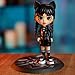 Just Play Wednesday Deluxe 6-inch Articulated Figure, 11-Pieces, Interchangeable Face Plates and Fashion, Customizable Collectible Figurine, Kids Toys for Ages 3 Up