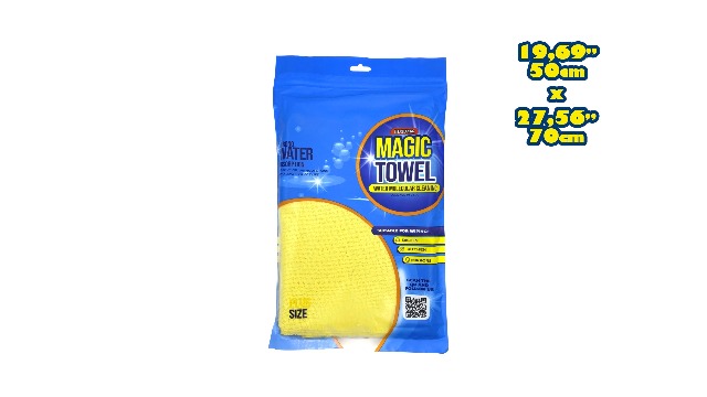 Amazon.com: The Cleaning Magic Towel – Large Gray Microfiber