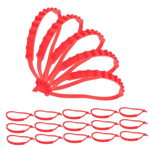 Unomor Universal Car Tires Chains Anti-skid Tire Chains Zip Tie for Winter Car Truck Electric Scooter