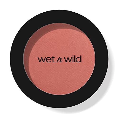 Wet n Wild Color Icon Róż do policzków, Zbudowalny Delikatny do Wyrazistego Róż z Aksamitno-miękką Formułą w Prasowanym Pudrze dla Zdrowego Wyglądu Jedwabistego Koloru, Odcień Bed of Roses