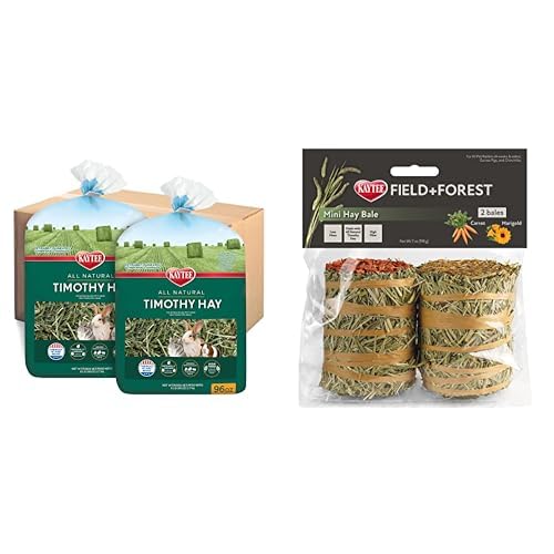 Kaytee Alimento Natural Timothy Hay 12 lb Pack Mini