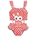 Produktbild GCX- Badeanzug für Mädchen, Einteiler, Badeanzug für Mädchen, süßer Cartoon, heißer Frühling, Urlaub, Kleinkind-Badeanzug, Polyester, 73CM