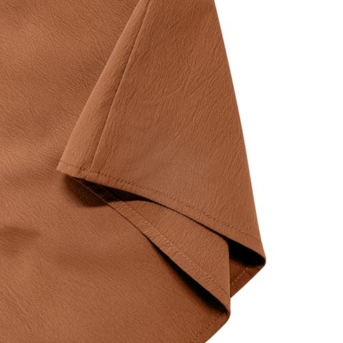 Image of Girls Maxi Skirt A-Line Uniform Skirts School Daily Skirt with Pockets, 4-13 Years