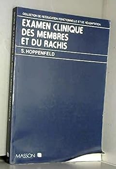 Paperback Examen clinique des membres et du rachis [French] Book