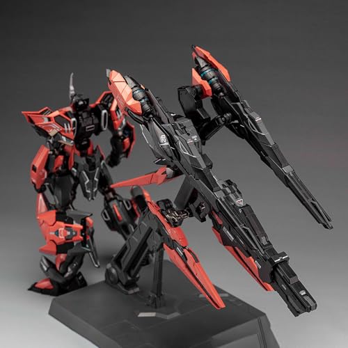 Image of Pipigirl 1 /100 Plastic Alloy Skeleton Mecha Action Figures Kits, Yan Mie, 8.66 in High, Easy to Assembly Mecha Model