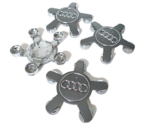 Audi 4F0601165N Alufelgendeckel (4 Stück) Original Zierkappe Kappe Nabenabdeckung