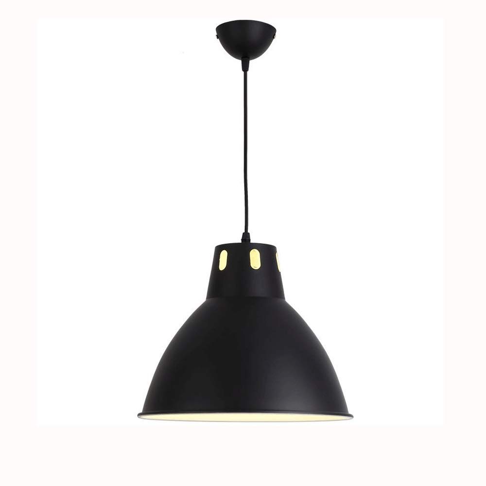 Suspension style funky café industrielle avec grand abat-jour en métal