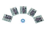 SMAKN® 5pcs Mini MP1584EN Step-down Power DC-DC 3A Ultra Adjustable LM2596 Step-down Module