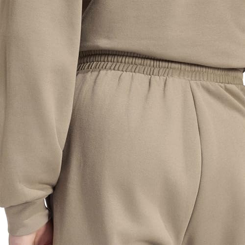 adidas Herren Essentials Feelcozy Fleece Pants, Khaki Six/Black, XL – Ansicht 5