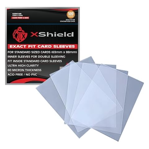 XShield Exact Fit Trading Card Sleeves Cover