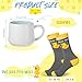 Imagen de Nuenen Set 2 Regalos de Pato Calcetines Unisex Duck Taza de Café 3D con Patito Amarillo en Su Interior Calcetines Novedosos Taza de Figura de Pato Hecha a Mano Taza de Té Leche de Cumpleaños