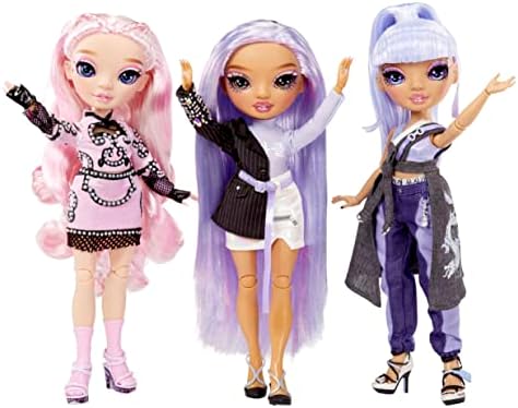 Rainbow High Rainbow Vision Royal Three K-pop Fashion Doll - TIARA SONG - Includes 2 Designer Outfits to Mix & Match with Microphone Headset & Band Merch Playset - Great for Kids Ages 6+ Years Old