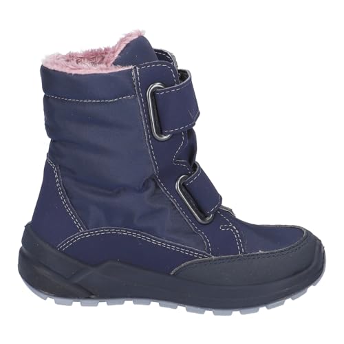 RICOSTA Mädchen Winterstiefel Annika, Kinder Boots, Weite: Mittel, lose Einlage, Sympatex, Blinklicht, Nautic/Marine (170), 28 EU – Ansicht 4