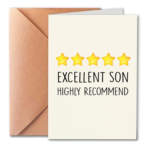 Carte anniversaire fils d'amour de la part de ses parents attentionnés