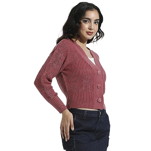 Image of PINACOLADA Women's Geometric-Textured Pullover Sweater for Casual Wear | Crew Neck | Long Sleeves | Pull On Closure | Sweater Crafted with Comfort Fit for Everyday Wear