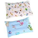 2 Stück Kinder Kissenbezug 30 * 50 cm Baumwolle Kopfkissenbezug Mit Umschlagverschluss, Kissenbezug Kinder, Baby Kleinkind Kissen Kissenbezüge Für Kinderwagen, Für Kinderbettwäsche