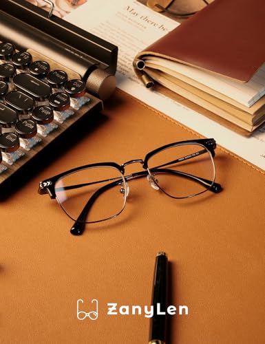 Image of ZanyLen Blue Light Blocking Glasses Men Computer Gaming Glasses For Mens
